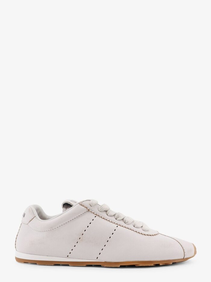 Miu Miu Plume Leather Sneakers