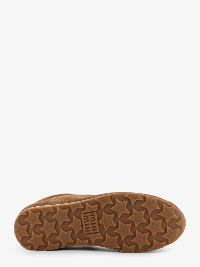 Miu Miu Plume Low-top Suede Sneakers