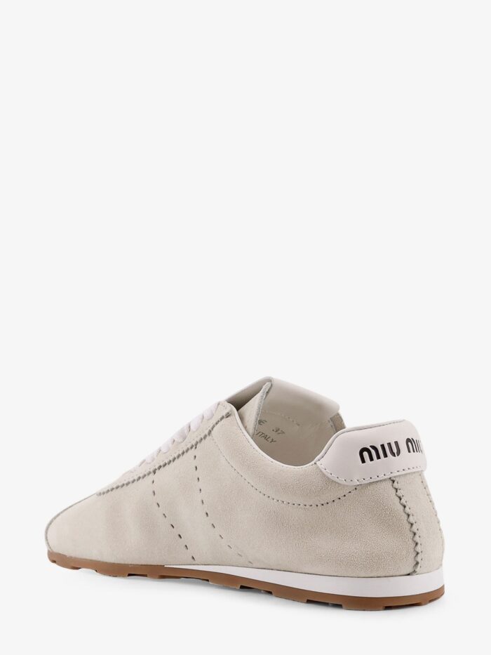 Miu Miu Plume Suede Sneakers