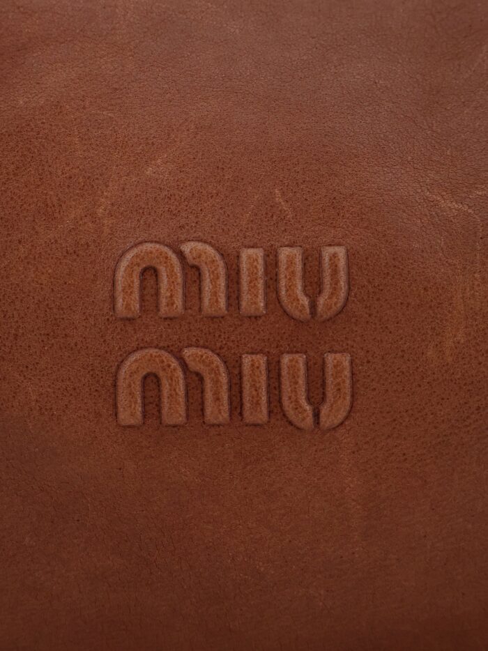 Miu Miu Pouch Leather Handbag