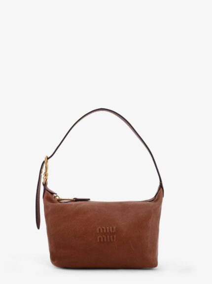 Miu Miu Pouch Leather Handbag