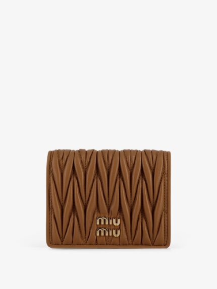 Miu Miu Quilted Leather Wallet