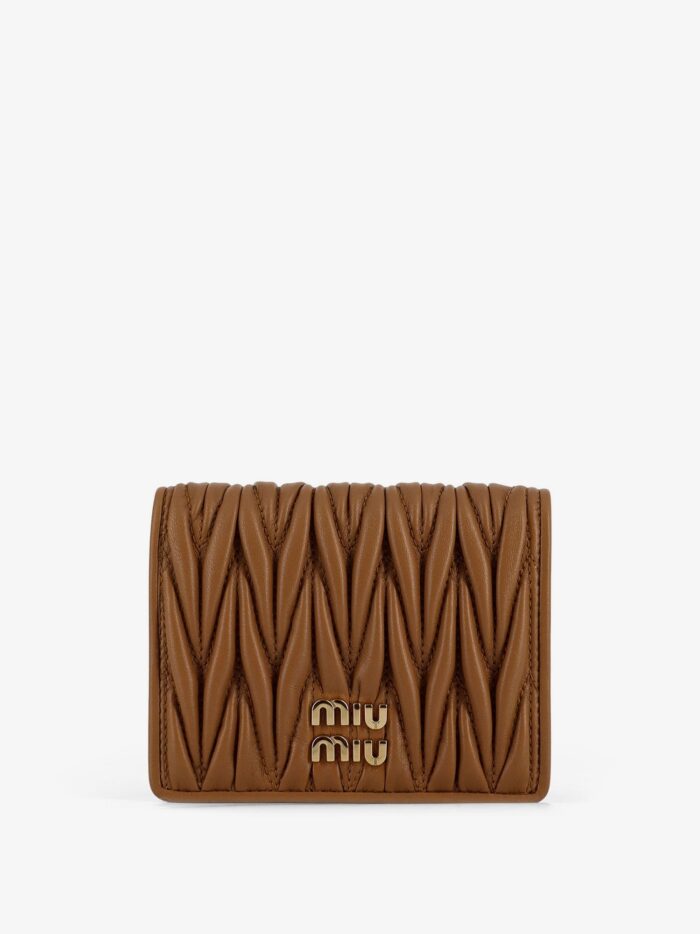 Miu Miu Quilted Leather Wallet