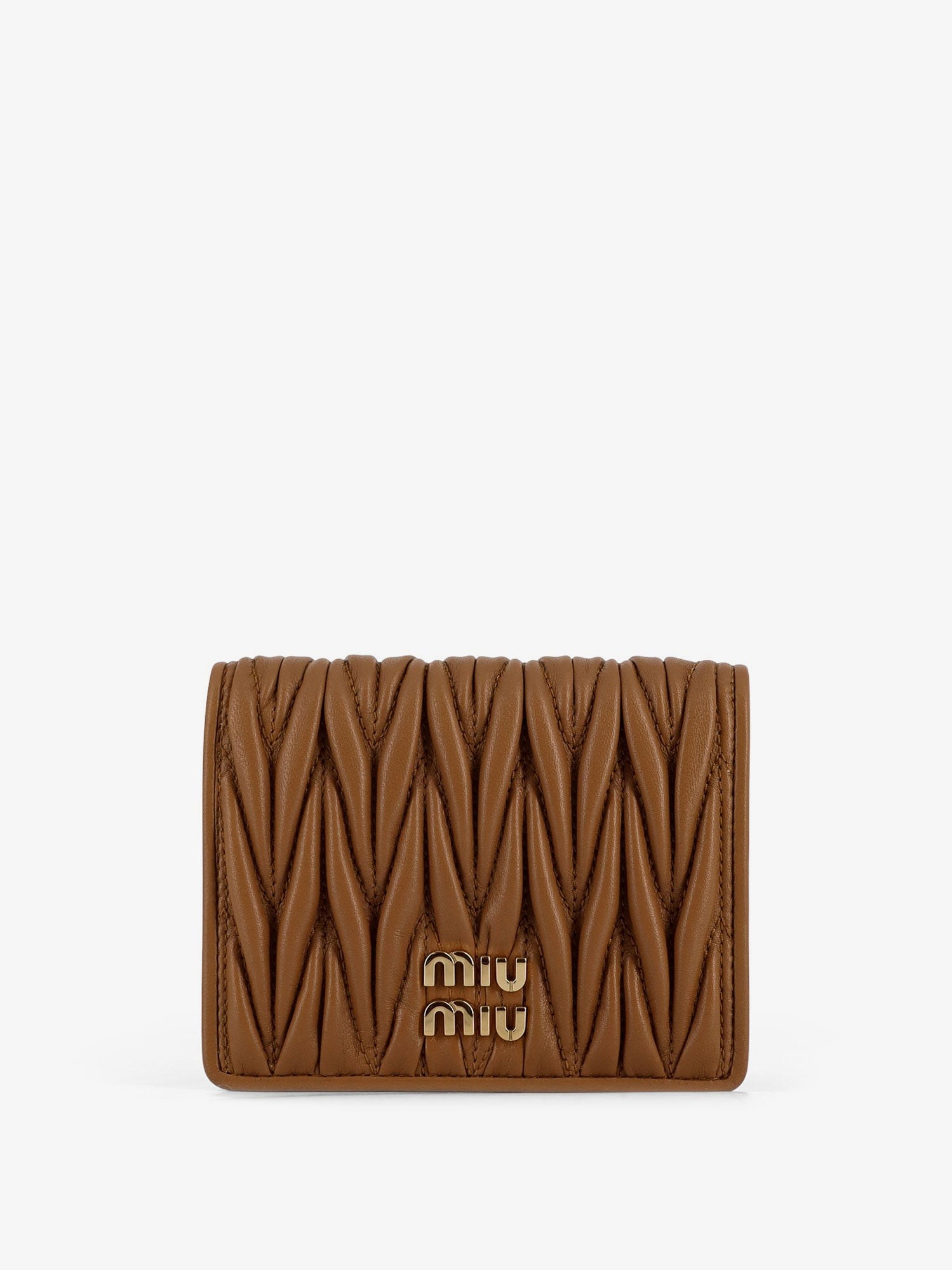 Miu Miu Quilted Leather Wallet