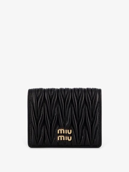 Miu Miu Quilted Leather Wallet