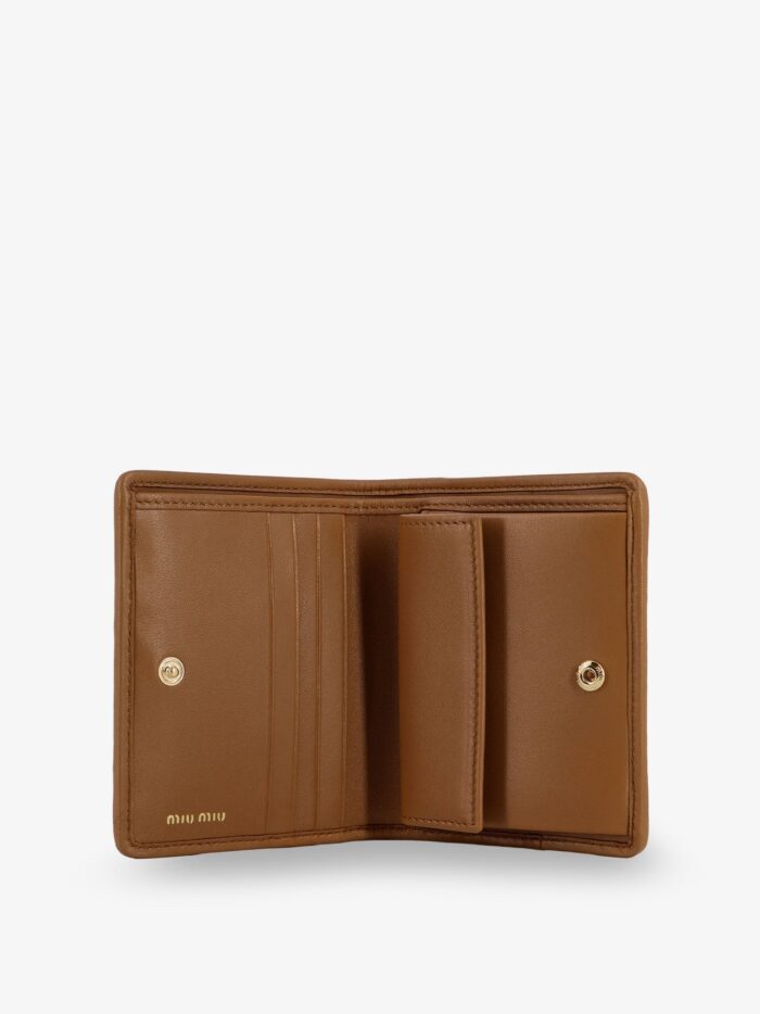 Miu Miu Quilted Leather Wallet