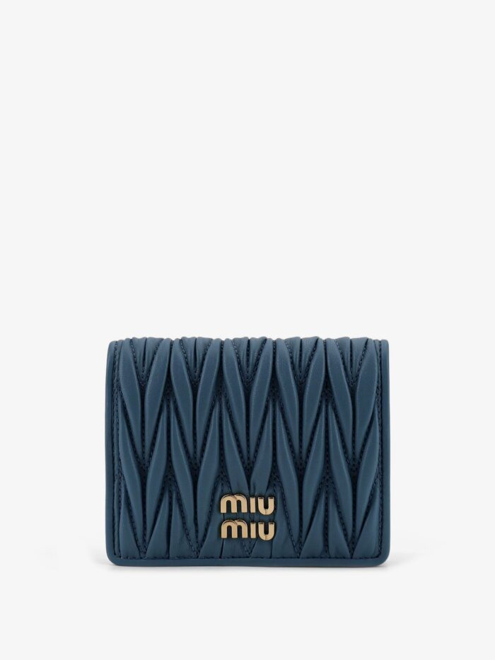 Miu Miu Quilted Leather Wallet