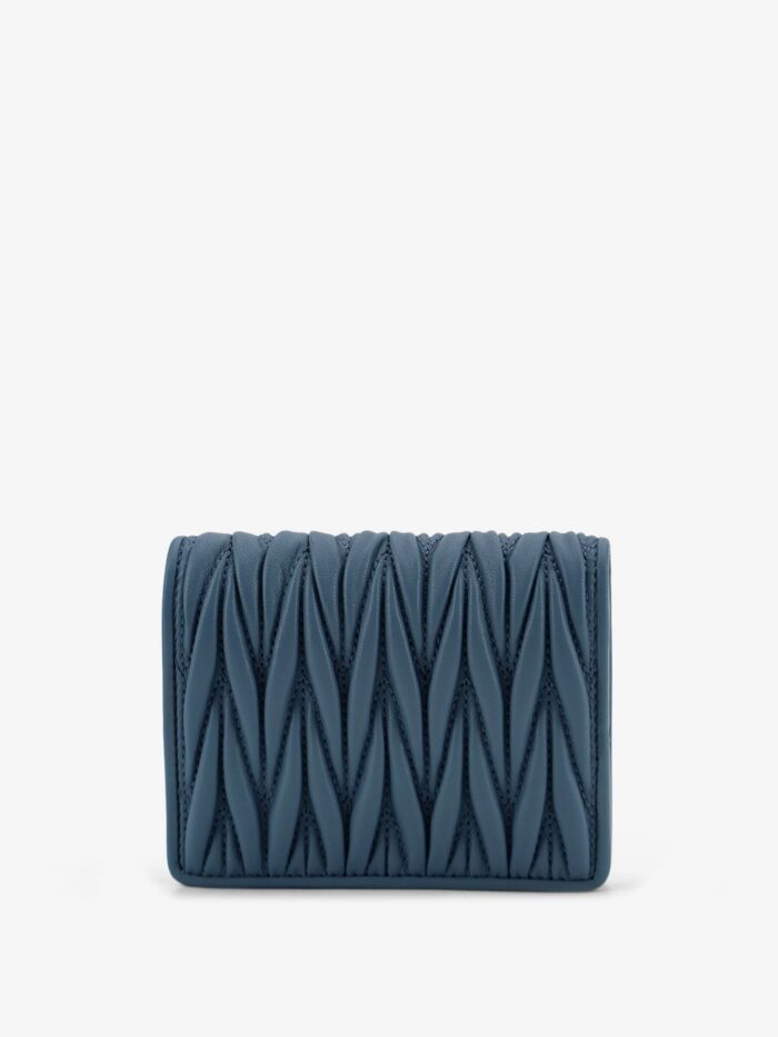 Miu Miu Quilted Leather Wallet