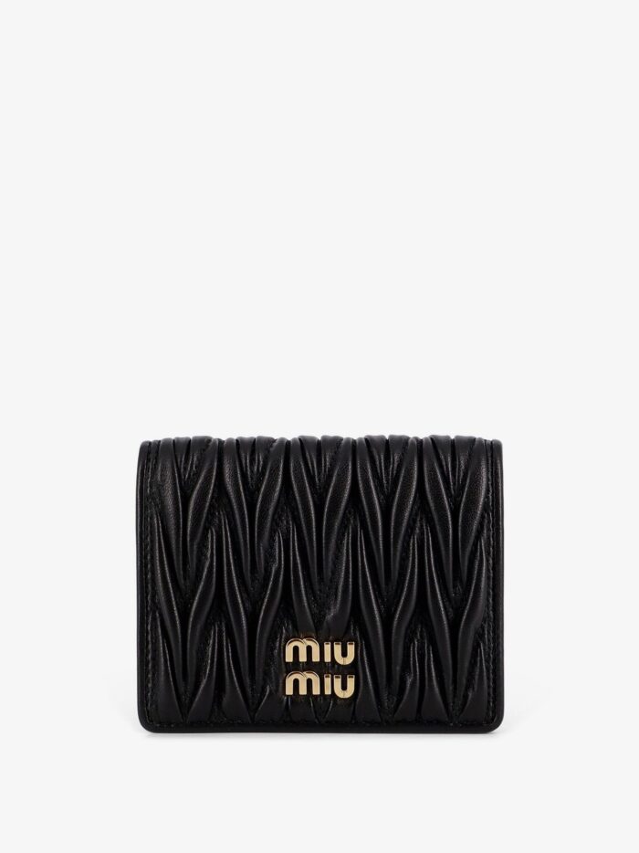 Miu Miu Quilted Leather Wallet