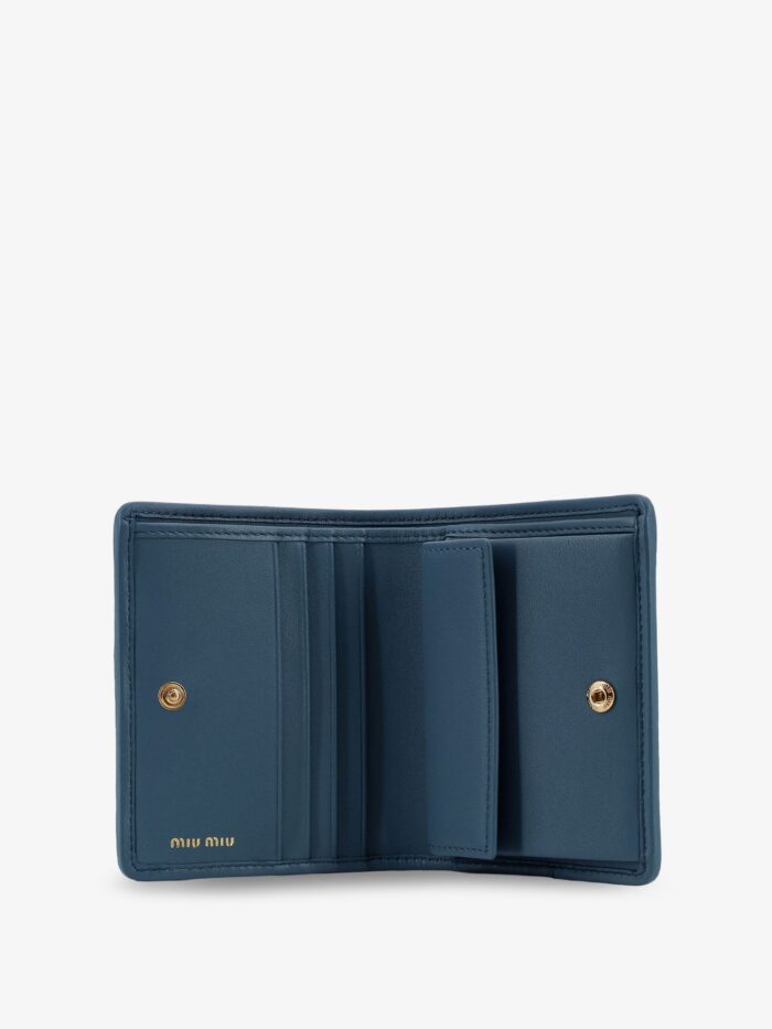Miu Miu Quilted Leather Wallet