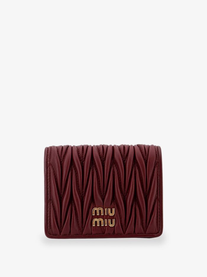 Miu Miu Quilted Leather Wallet