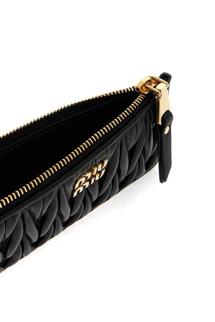 MIU MIU Quilted Nappa Leather