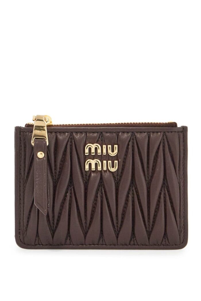 MIU MIU Quilted Nappa Leather