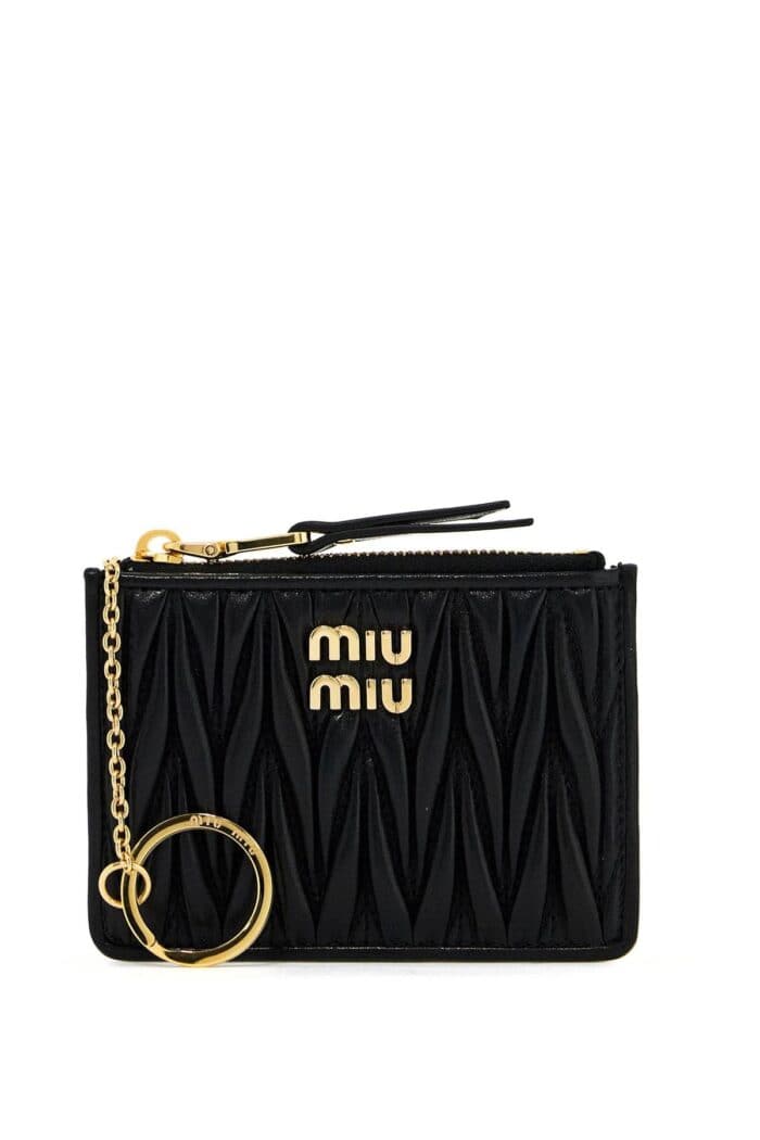 MIU MIU Quilted Nappa Leather