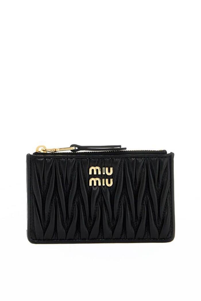 MIU MIU Quilted Nappa Leather