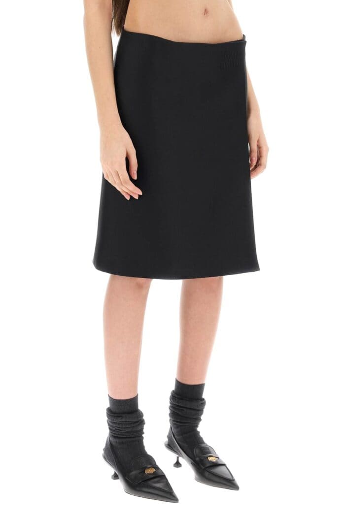 Miu Miu Radzmire Midi Skirt