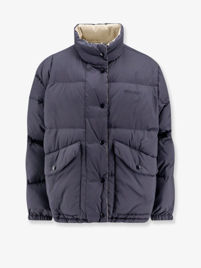 Miu Miu Reversible Nylon Down Jacket