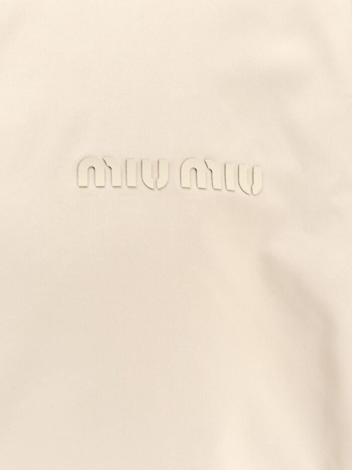 Miu Miu Reversible Nylon Down Jacket