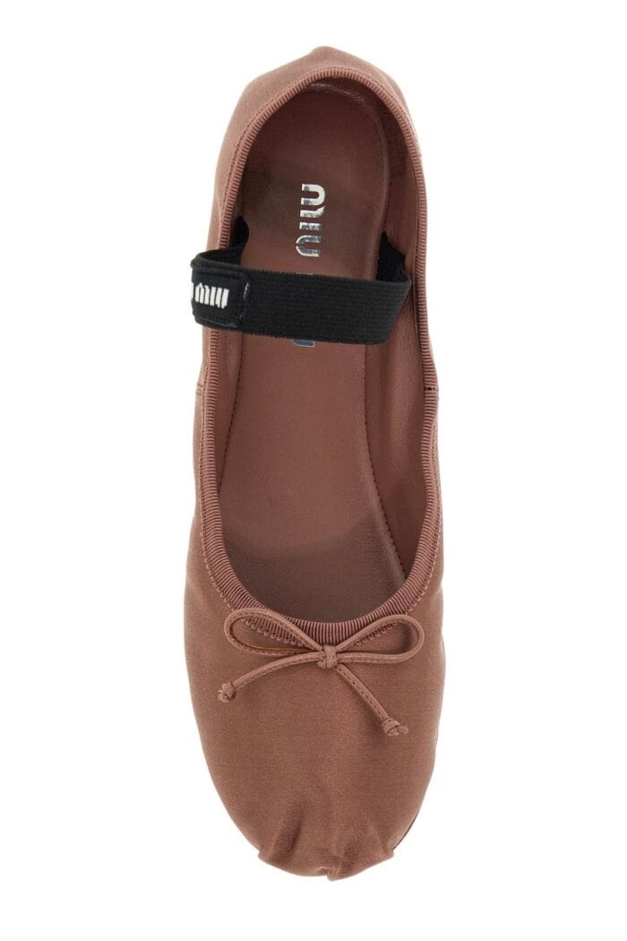 MIU MIU Satin Ballet Flats