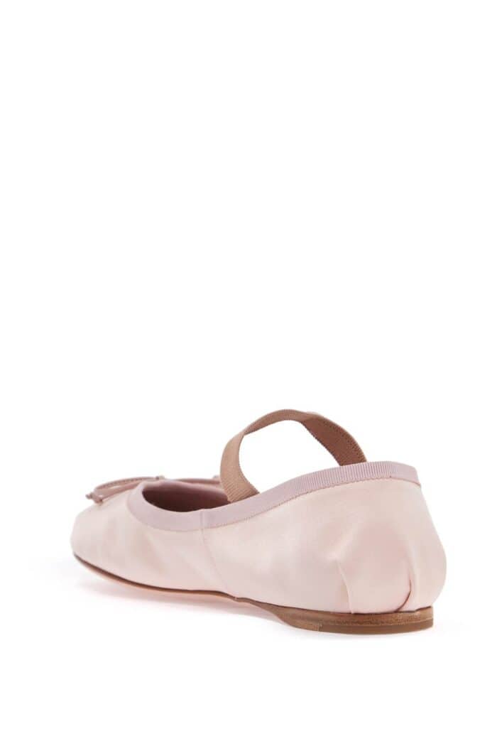 MIU MIU Satin Ballet Flats For