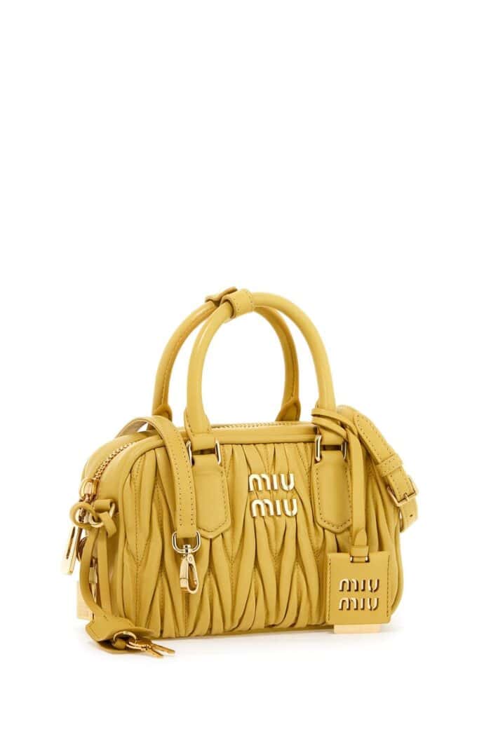 MIU MIU Small Arcadie Quilted Leather Baulet