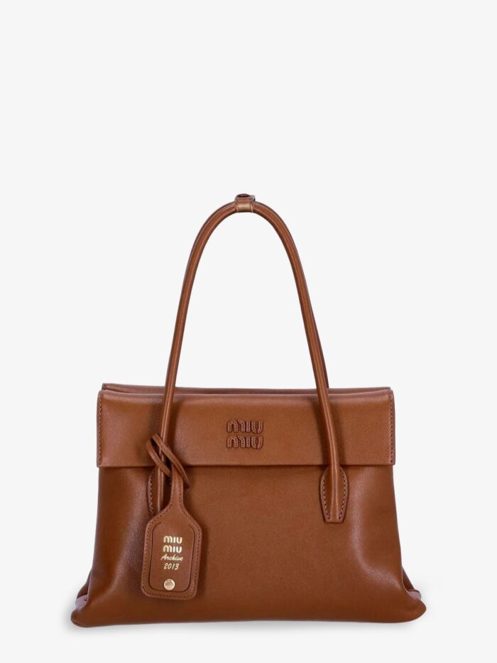 miu miu solitaire leather crossbody bag with lettering logo on the front Miu Miu Solitaire Leather Crossbody Bag With Lettering Logo On The Front