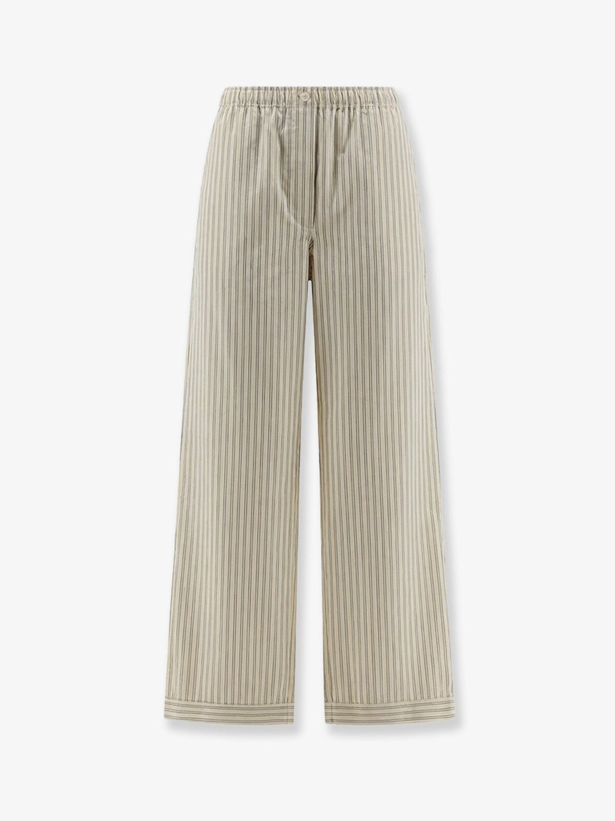 Miu Miu Striped Cotton Pajama Pants
