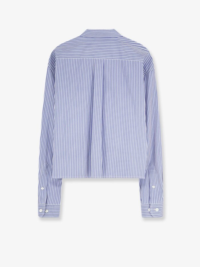 Miu Miu Striped Cotton Shirt