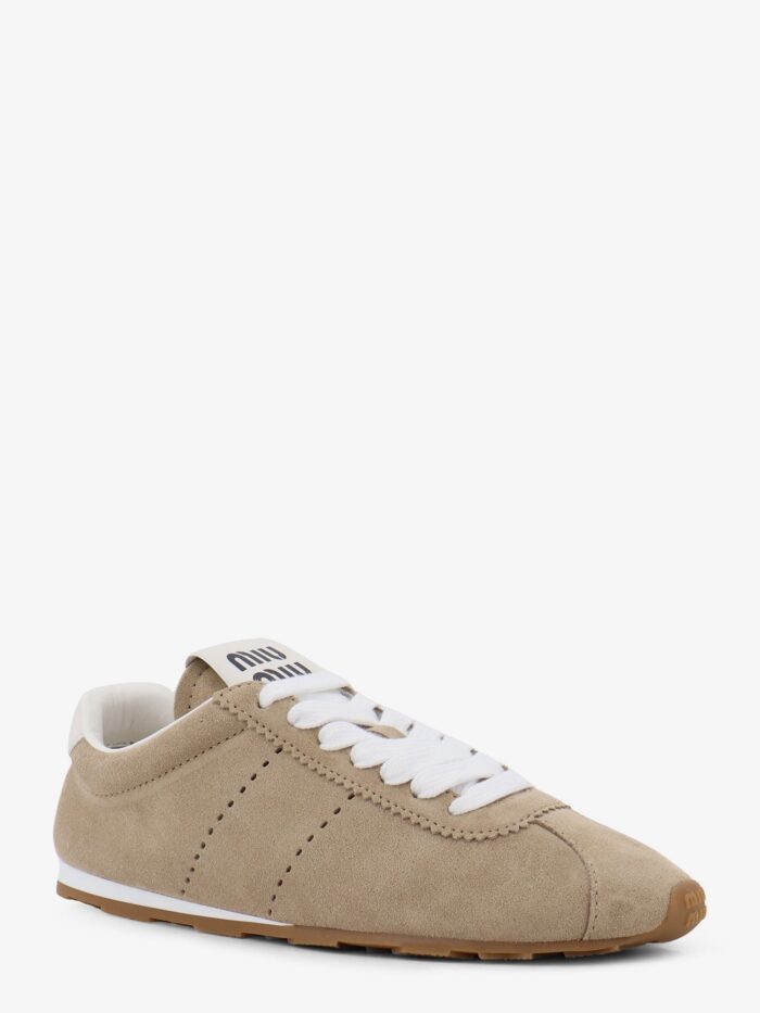 Miu Miu Suede Plume Sneakers