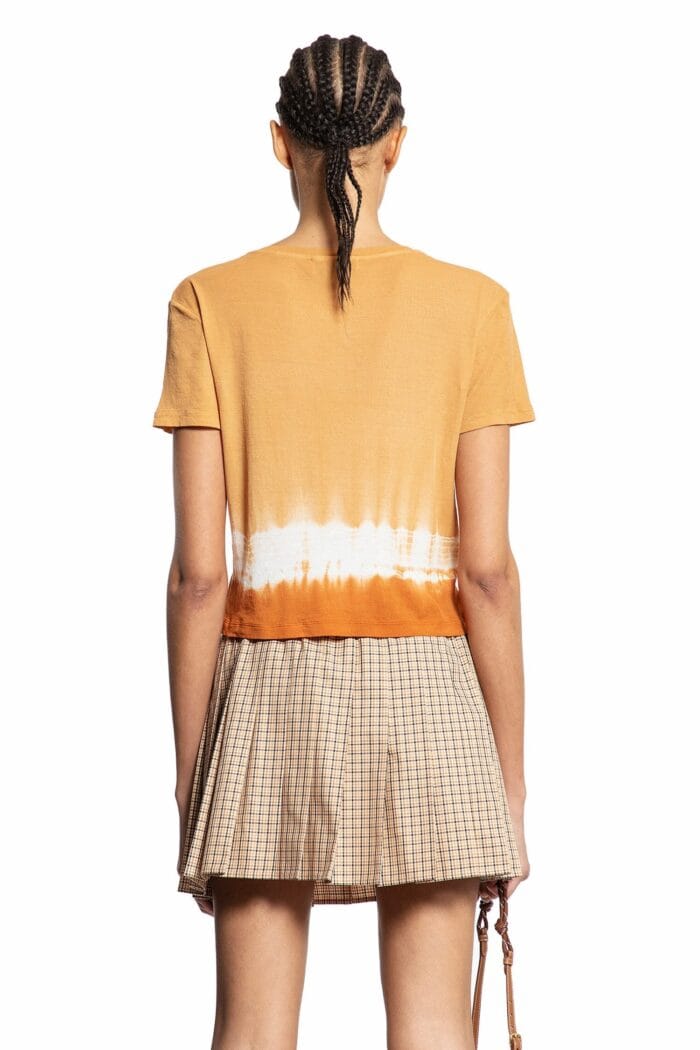 MIU MIU Tie-Dye Cropped T-Shirt