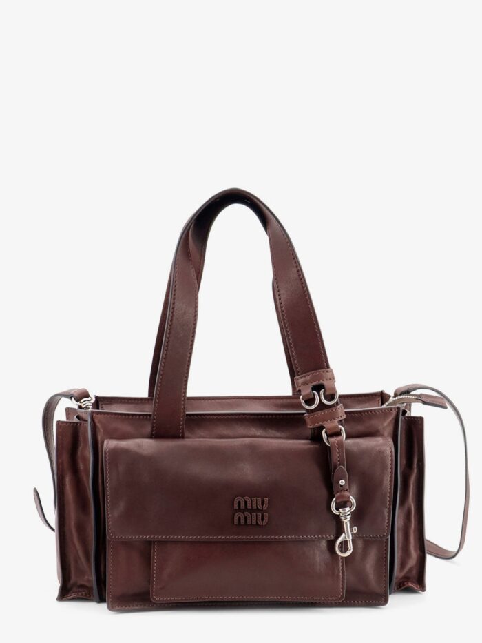Miu Miu Utilitaire Leather Crossbody Bag