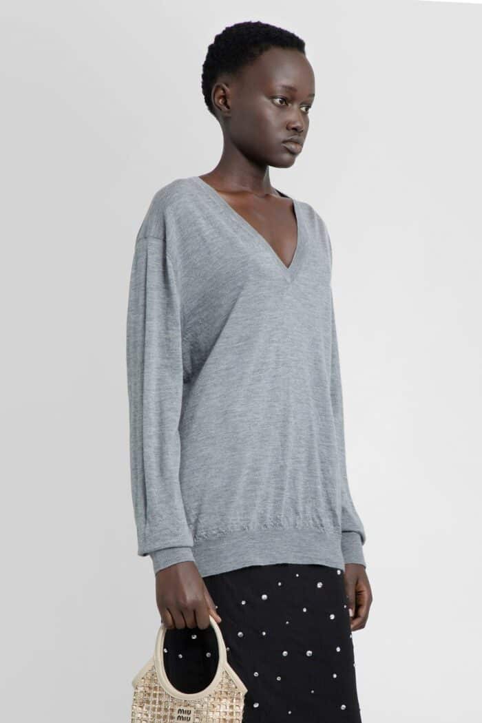 MIU MIU V-neck Cashmere Sweater