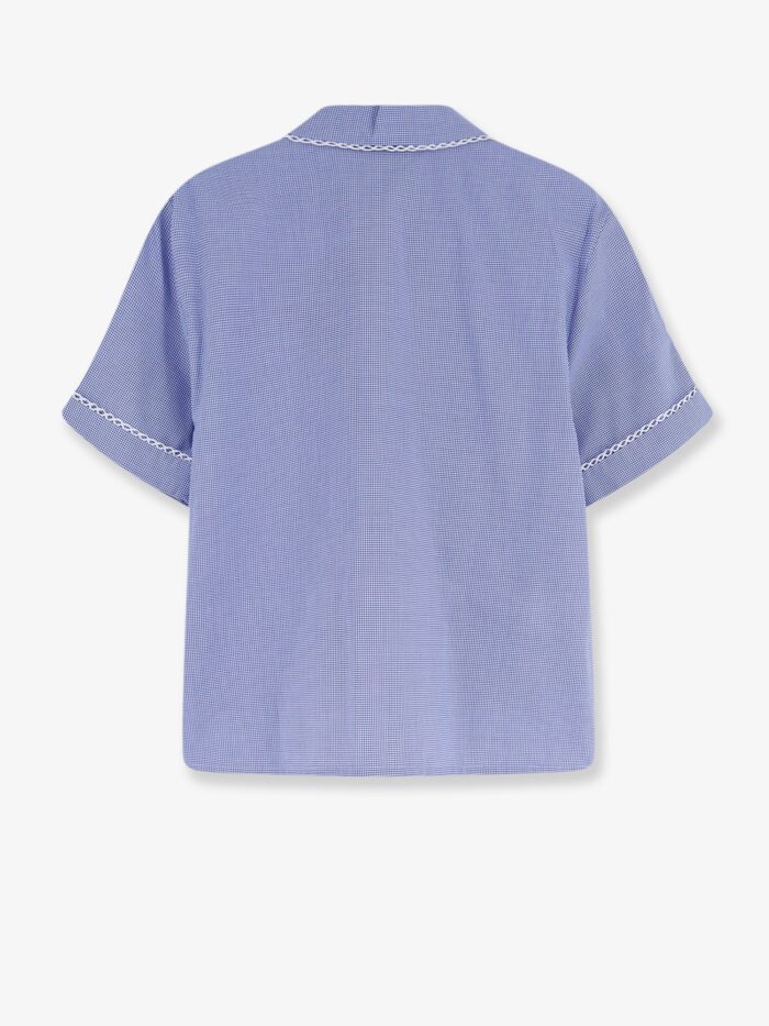 Miu Miu Vichy Cotton Shirt