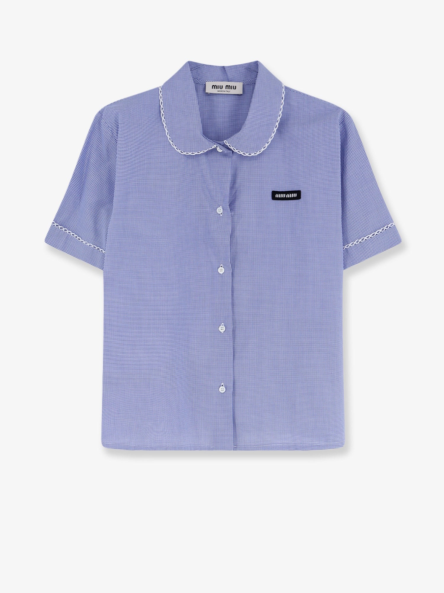 Miu Miu Vichy Cotton Shirt