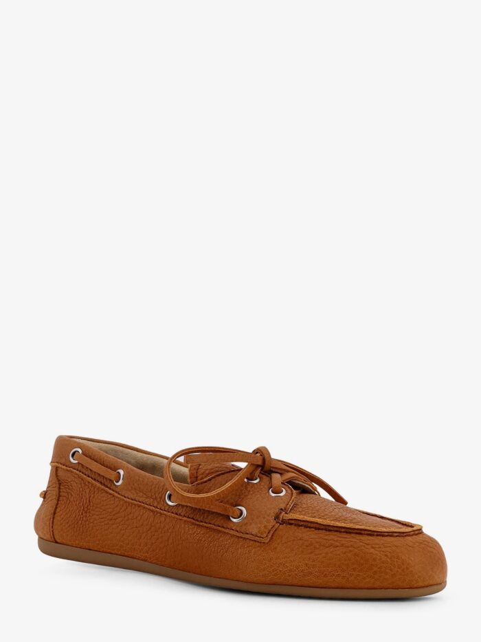 Miu Miu Vintage Effect Leather Loafers