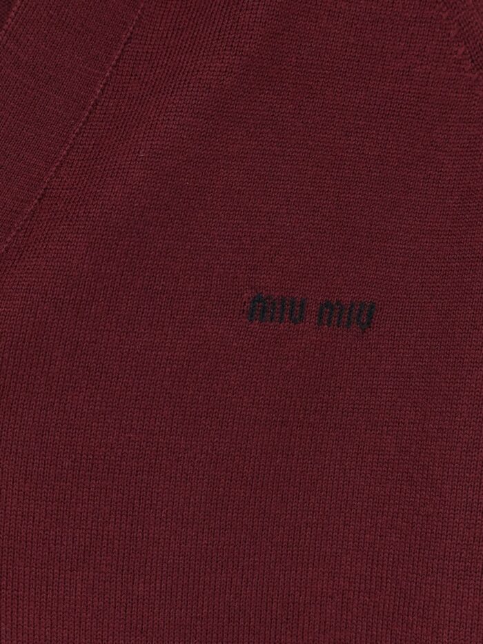 Miu Miu Virgin Wool Cardigan