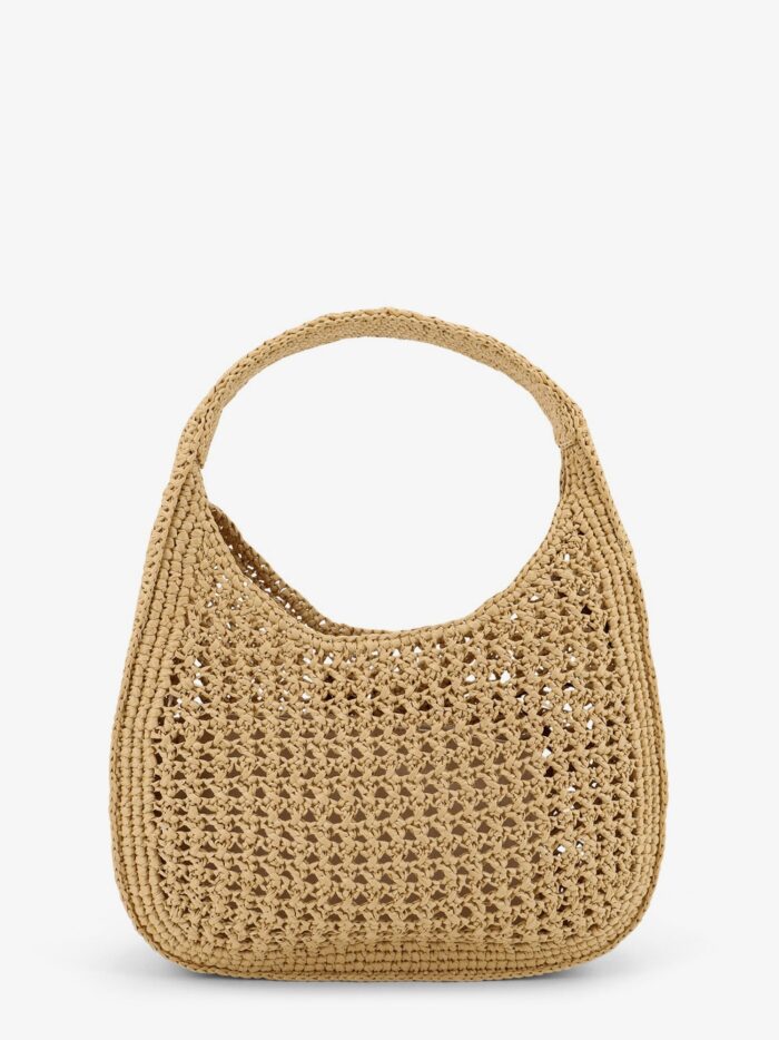 Miu Miu Viscose Handbag With Rafia Effect
