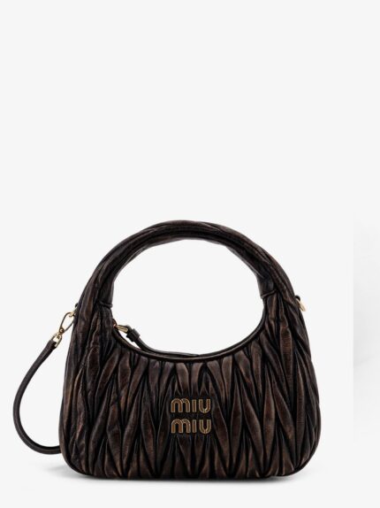 Miu Miu Wander Matelassé Leather Shoulder Bag