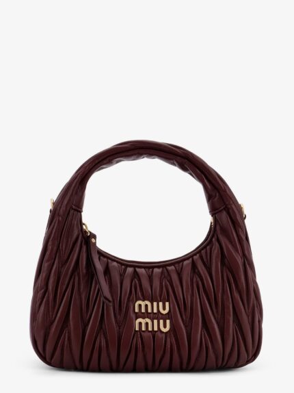 Miu Miu Wander Matelassé Leather Shoulder Bag