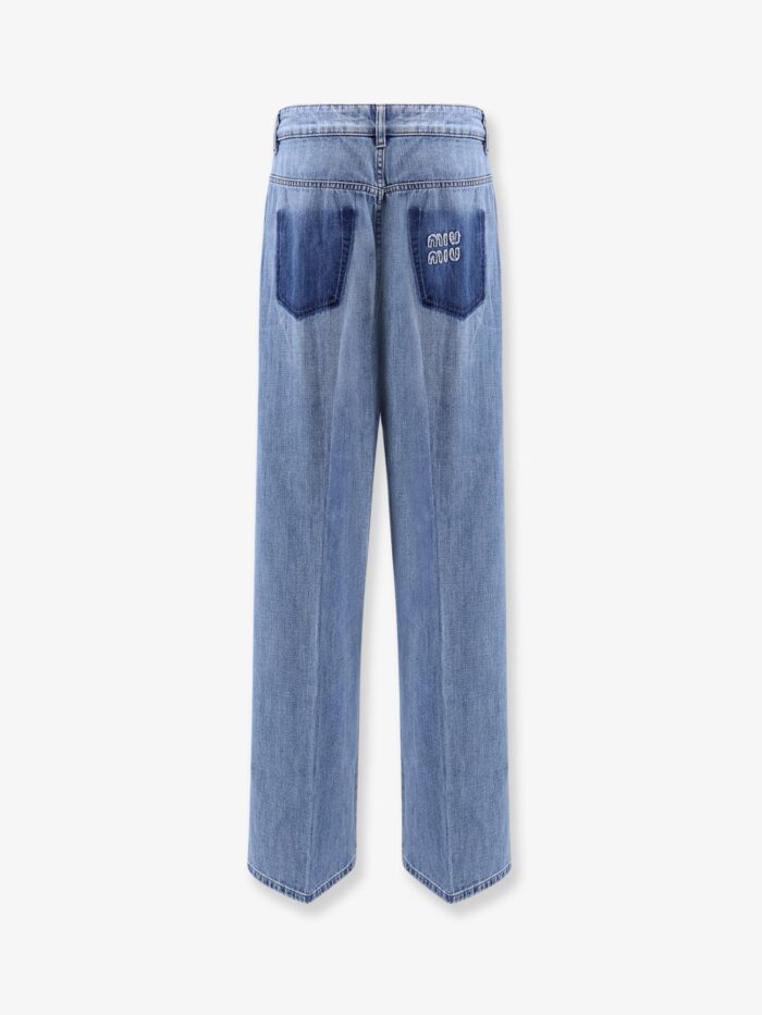 Miu Miu Washed Denim Jeans