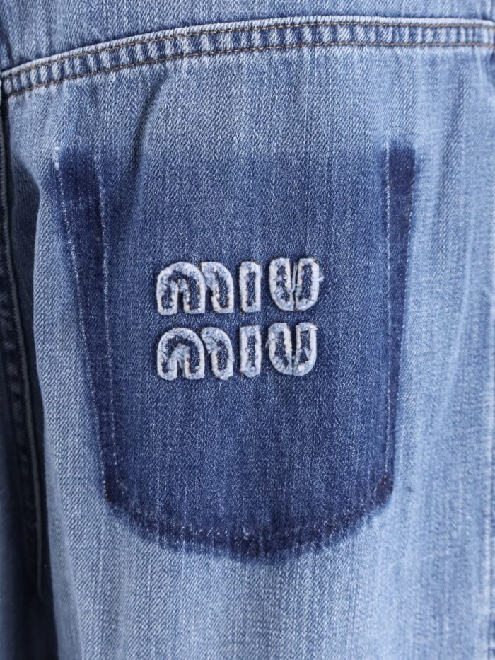 Miu Miu Washed Denim Jeans