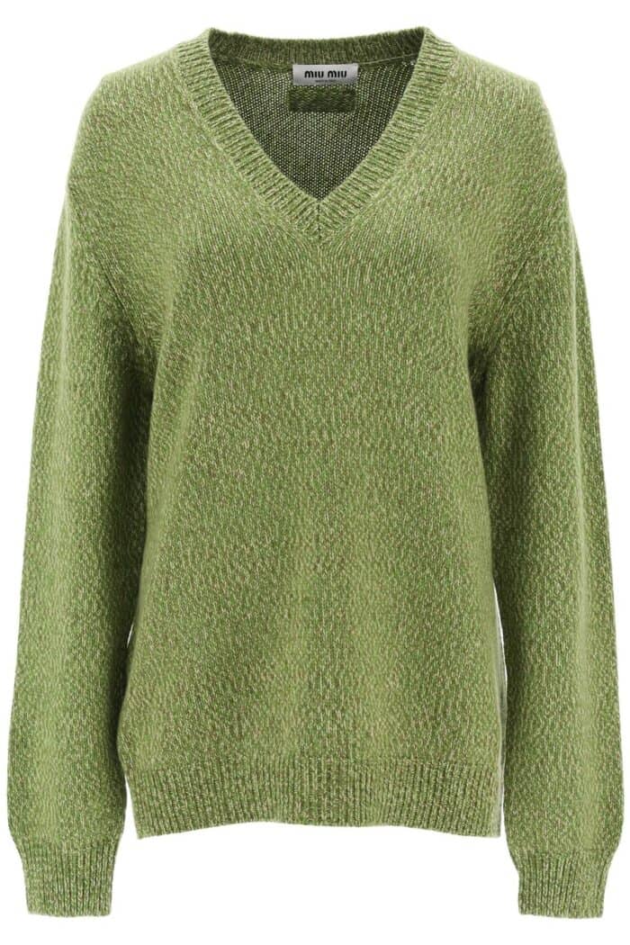 MIU MIU Wool And Cashmere Blend Sweater