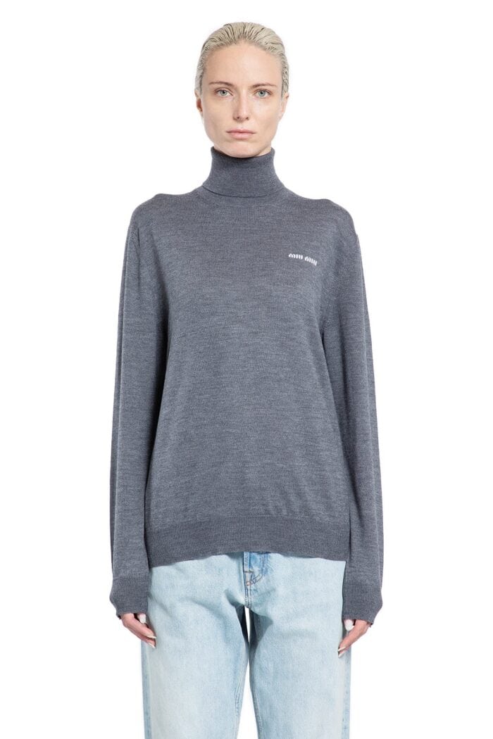 MIU MIU Wool Turtleneck Sweater