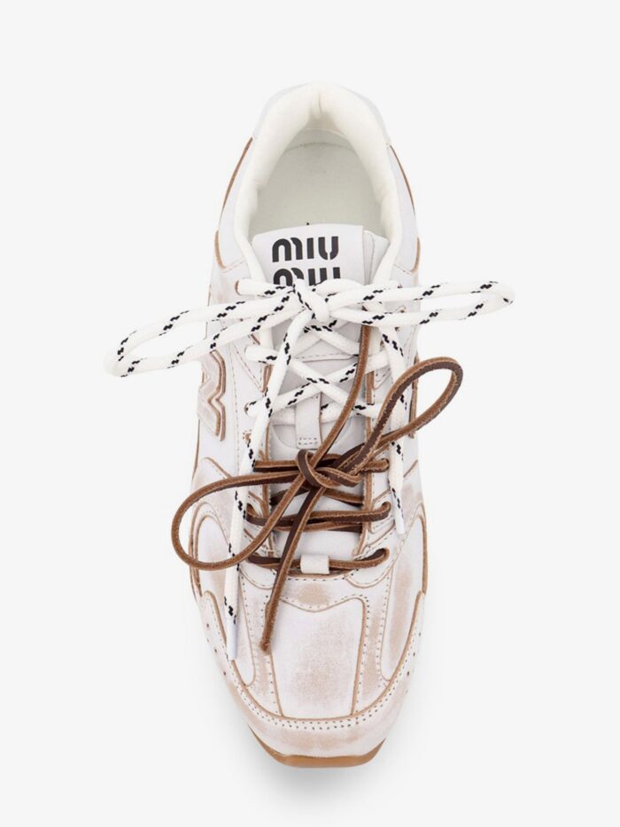MIU MIU X NEW BALANCE New Balance X Miu Miu 530 SL Leather Sneakers