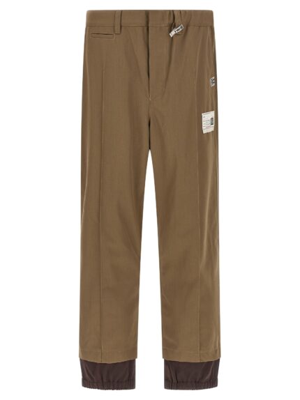 MAISON MIHARA YASUHIRO 'Mix Layered Wool Gabardine' Pants