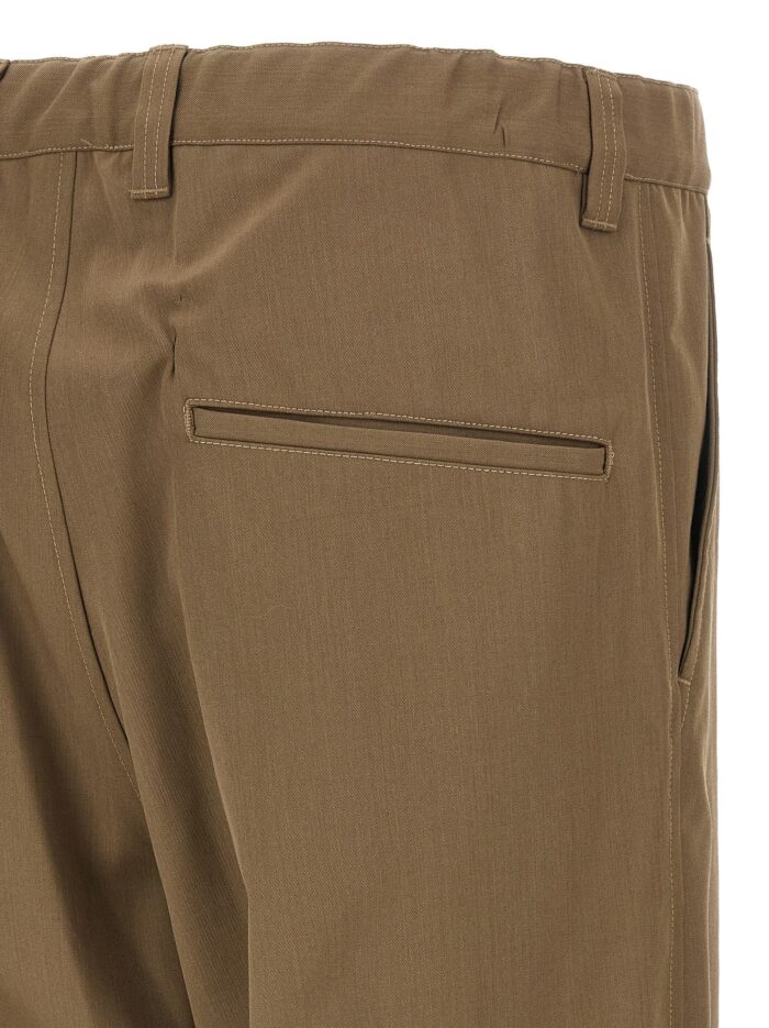 MAISON MIHARA YASUHIRO 'Mix Layered Wool Gabardine' Pants