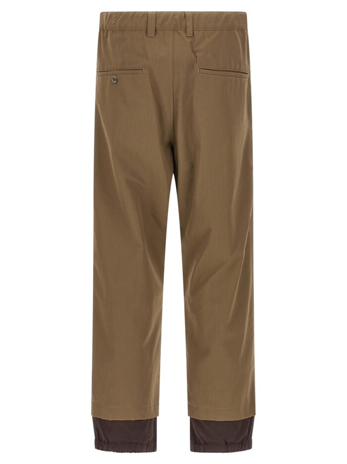 MAISON MIHARA YASUHIRO 'Mix Layered Wool Gabardine' Pants
