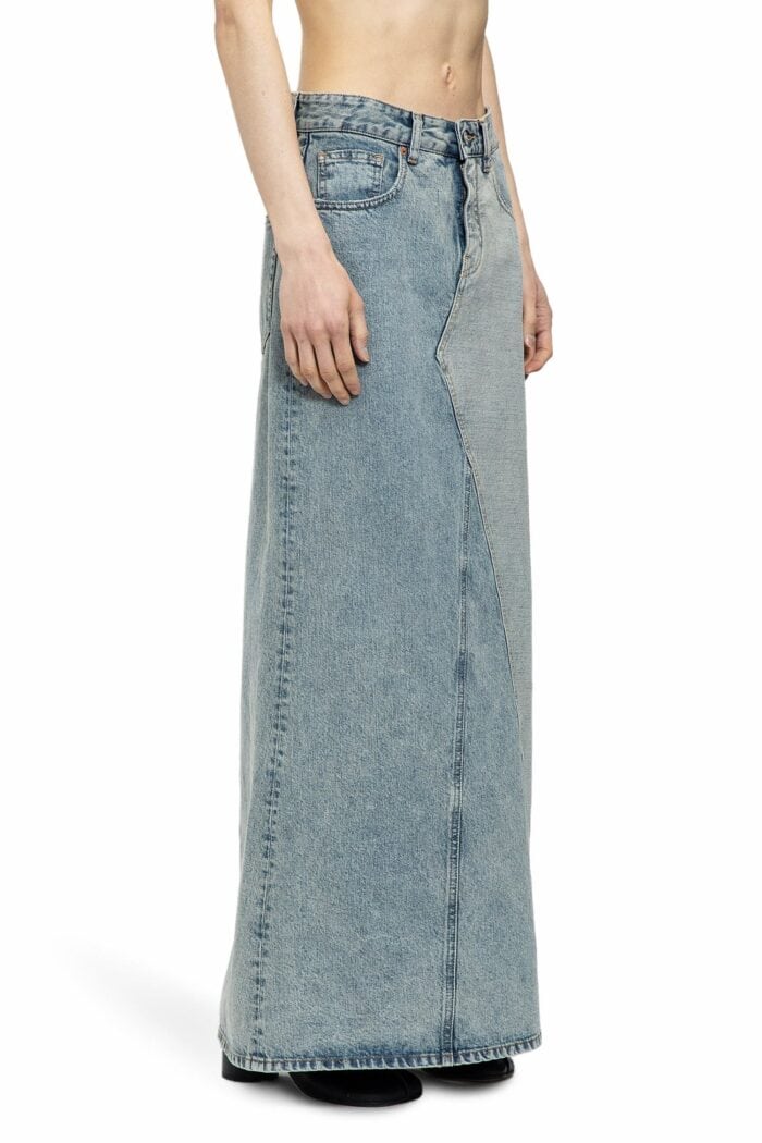 MM6 MAISON MARGIELA 5 Pocket Long Denim Skirt