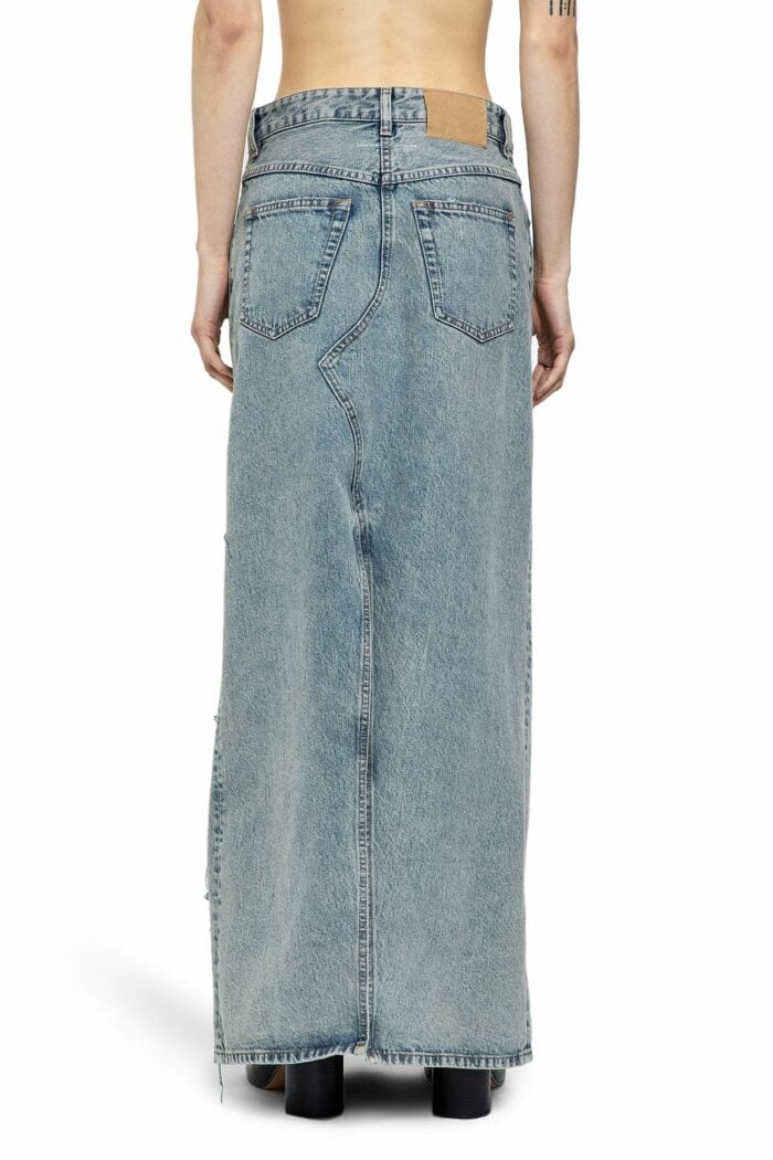 MM6 MAISON MARGIELA 5 Pocket Long Denim Skirt