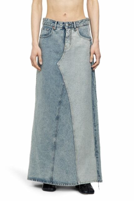 MM6 MAISON MARGIELA 5 Pocket Long Denim Skirt